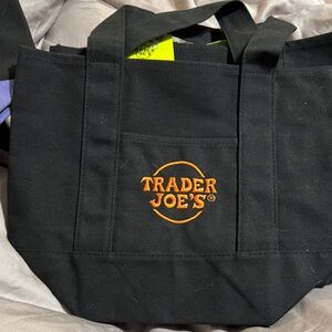 Trader Joe's Black Tote Bag